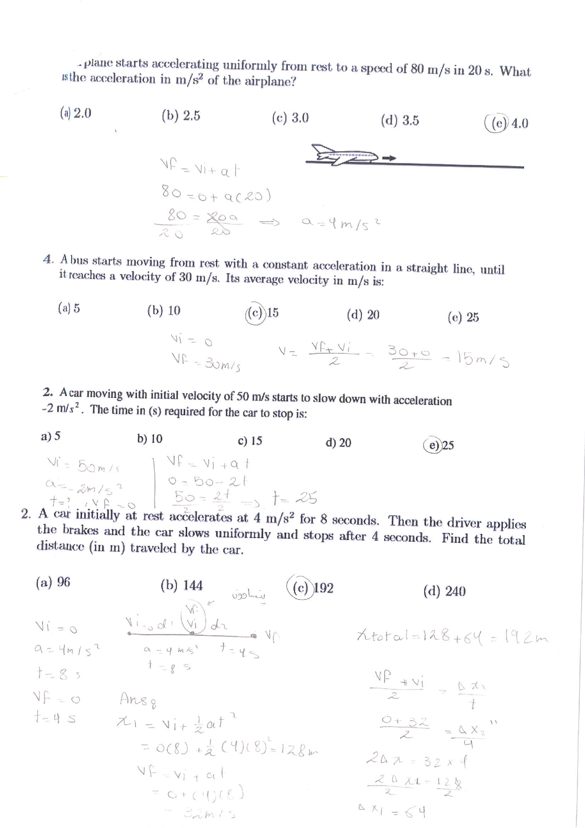 All Chapters - General Course Notes For Phycs101 Uob - General Physics ...