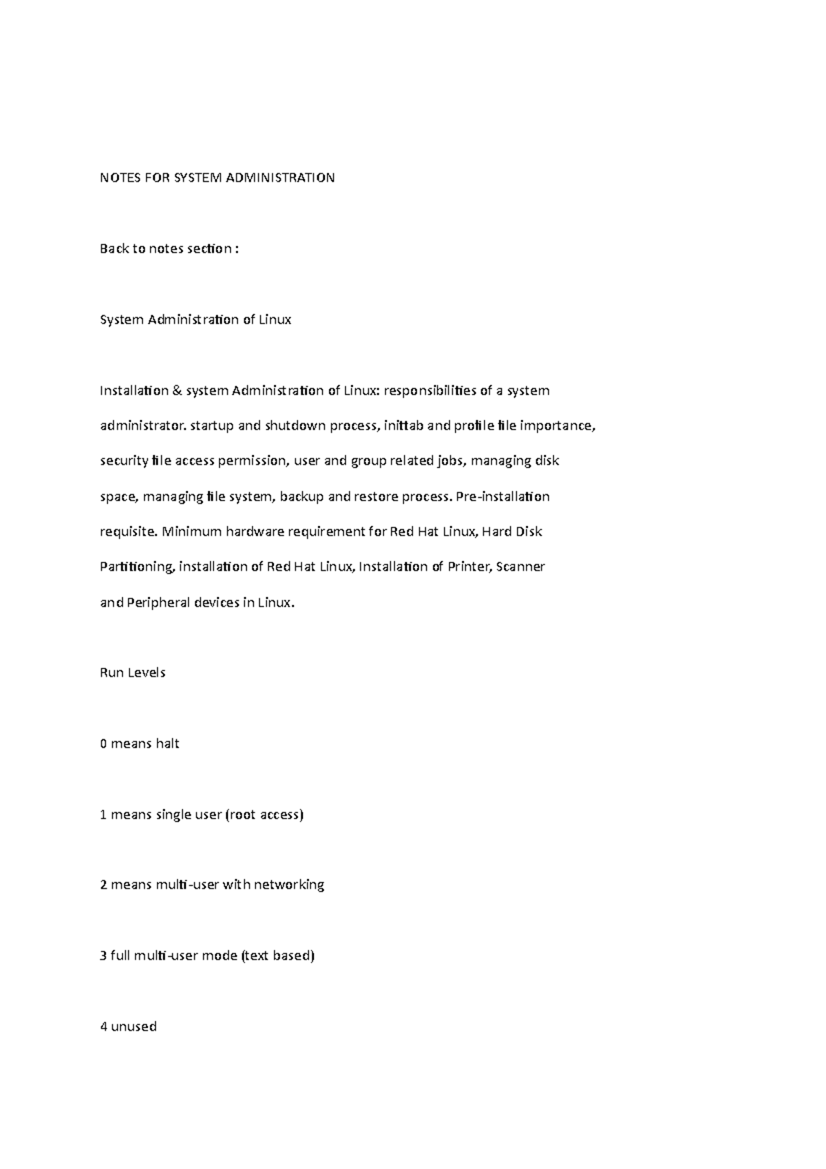 Unit-6- Notes FOR System Administration - NOTES FOR SYSTEM ...