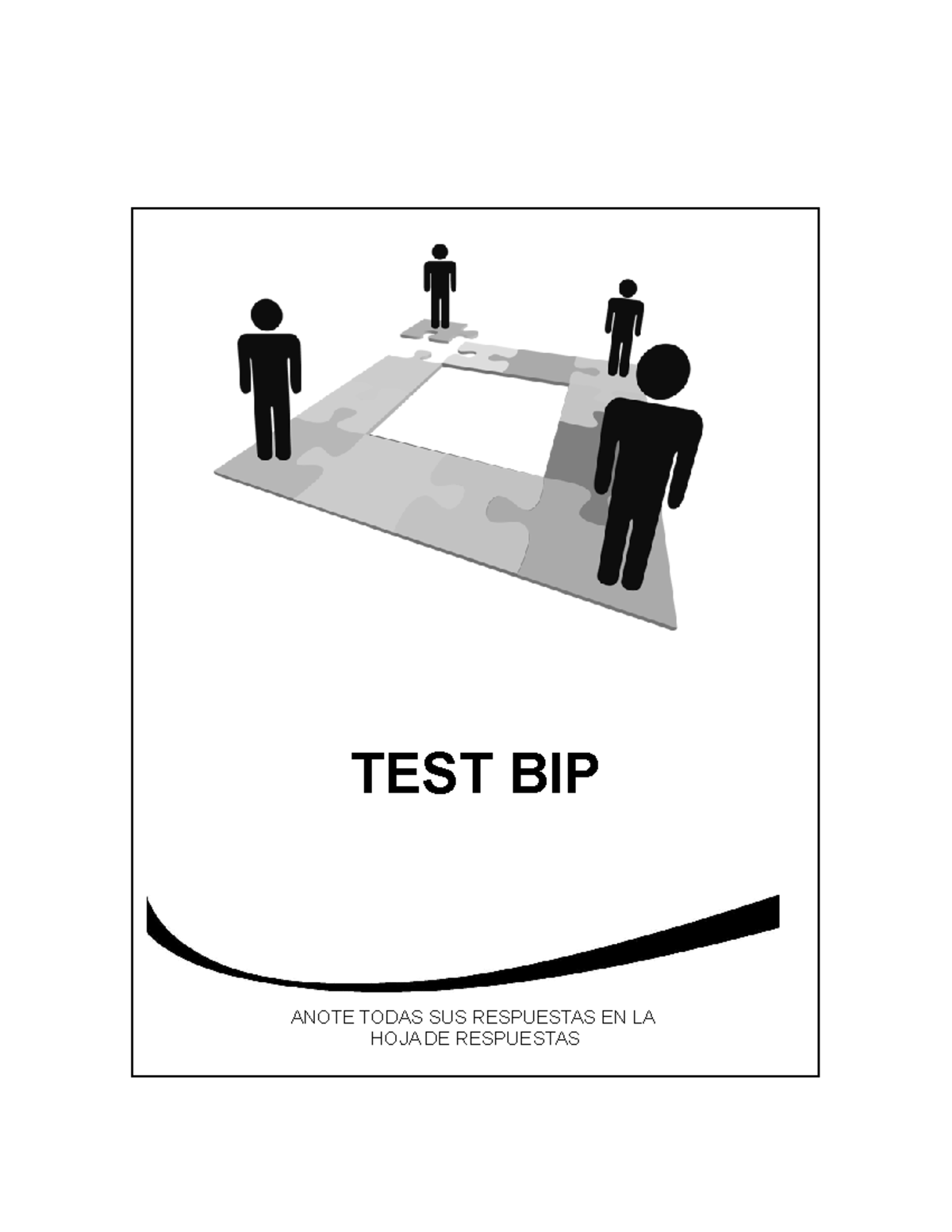 TEST BIP - Test BIP - ANOTE TODAS SUS RESPUESTAS EN LA HOJA DE ...