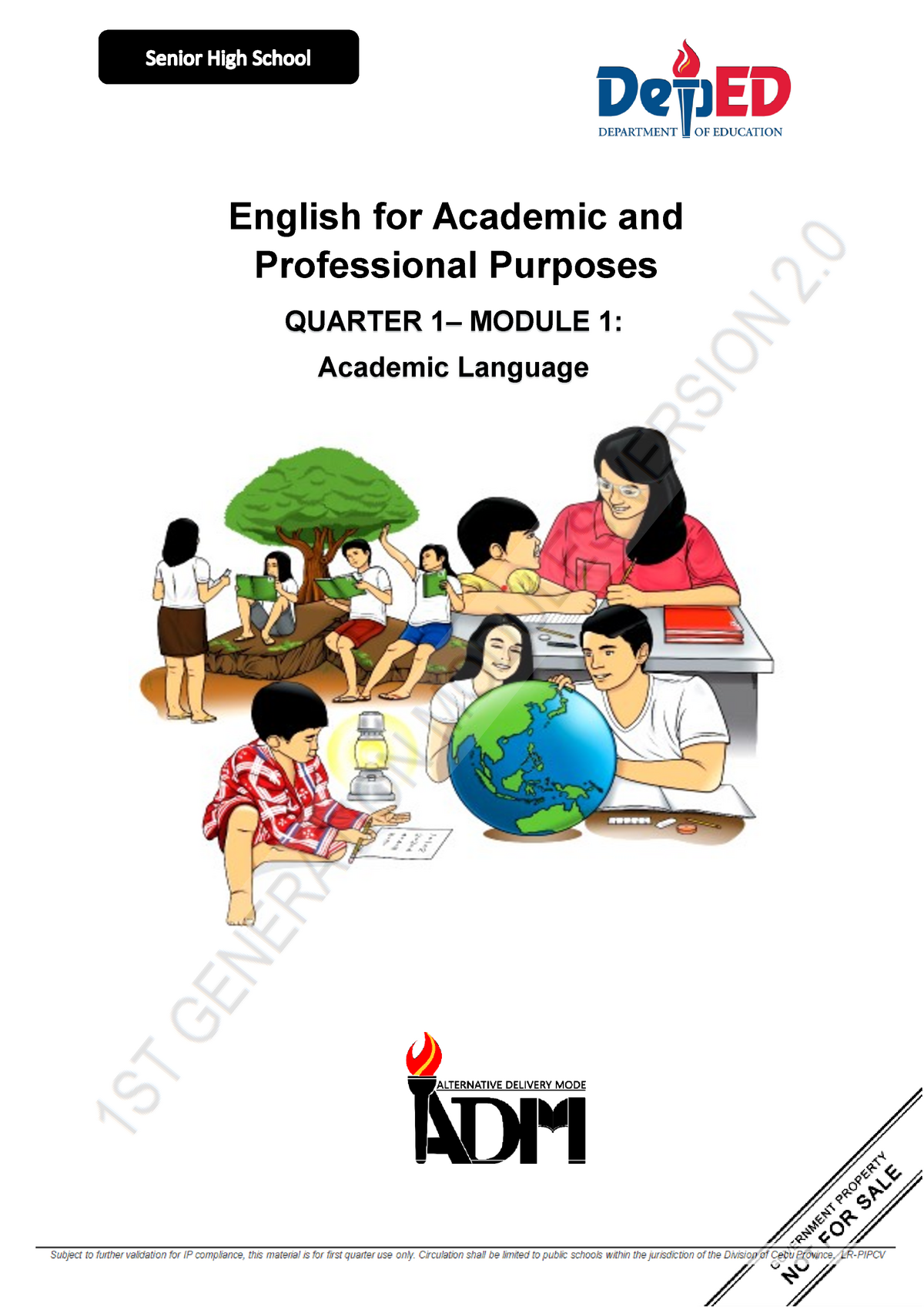 English For Academical And Professional Purposes Module 1 English For 