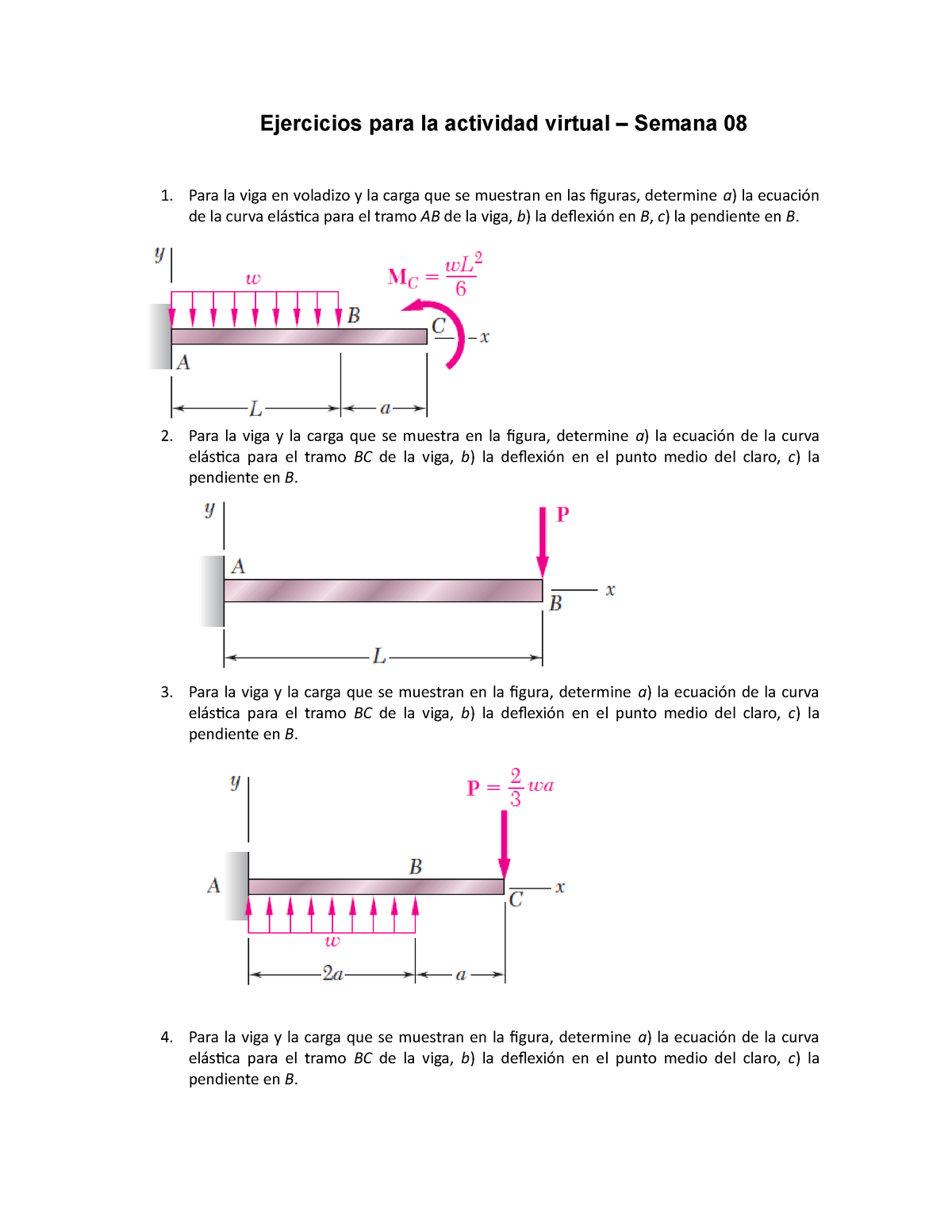 U8 S8 Ejercicios Para Actividad Virtual RESISTENCIAS DE MATERIALES ...