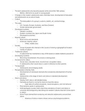 Chapter 3 textbook notes - Piaget theory of cognitive development ...