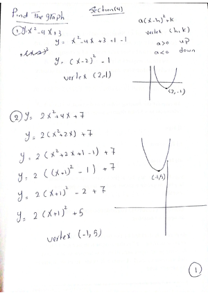 Sec01 - answer of sec1 examples - Calculus - Chapter 1: Exercise 1 ...