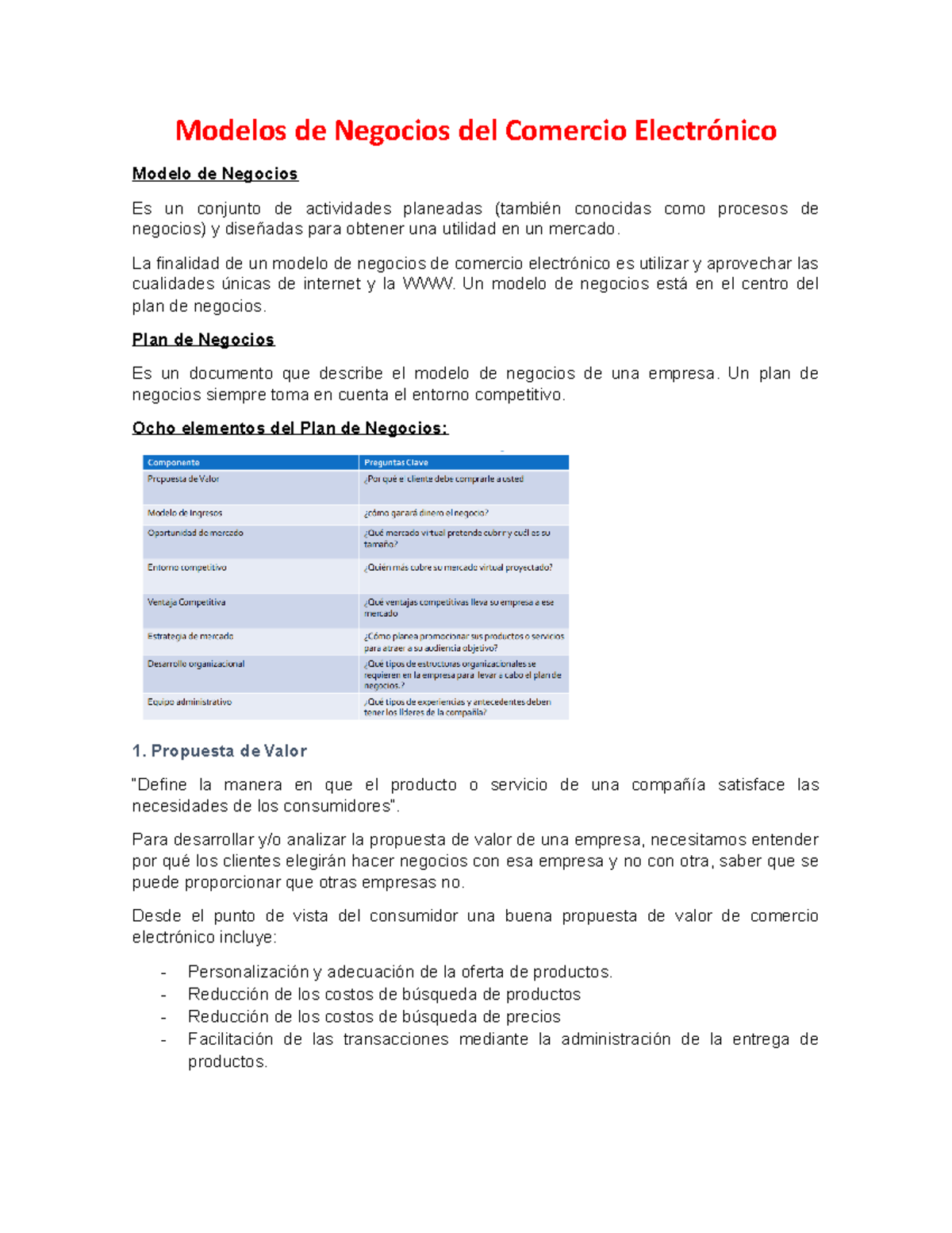 Modelos de Negocios del Comercio Electrónico - Modelos de Negocios del ...