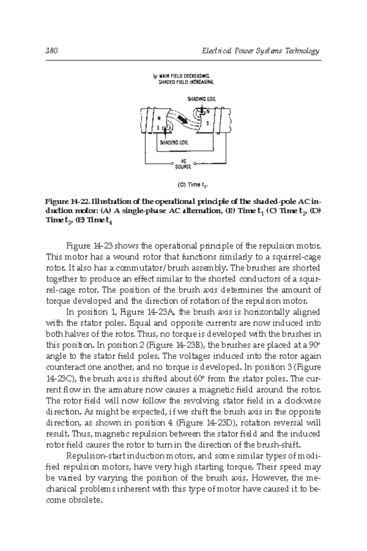 Electrical power systems technology 380 Electrical Power Systems