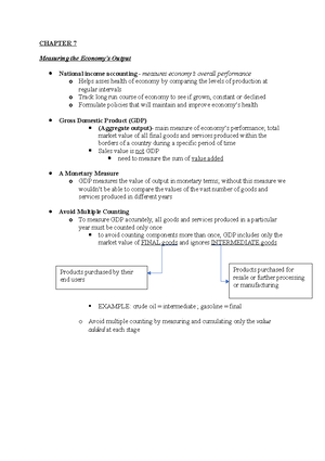 ECON204 Chapter 8 lecture notes - CHAPTER 8 ECONOMIC GROWTH Economists ...