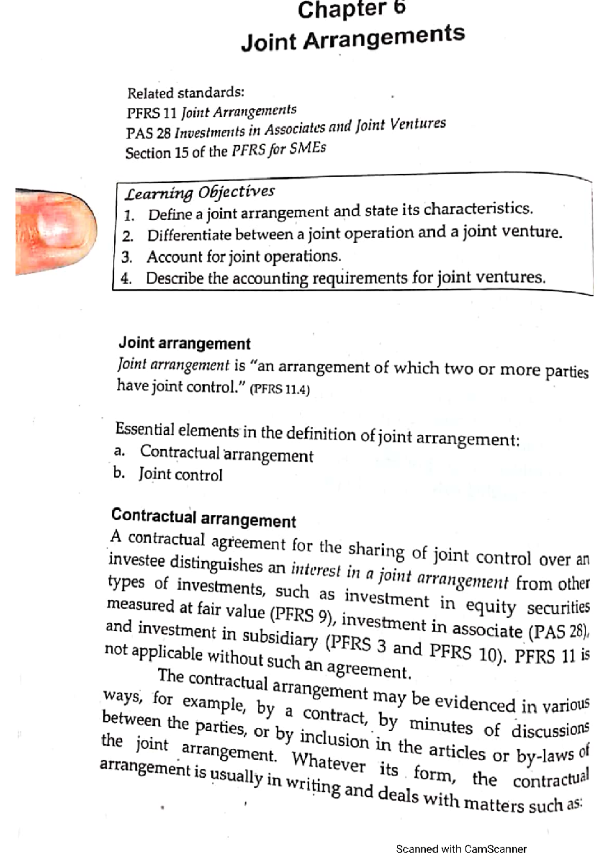 Afar-joint-arrangements - Accountancy - Studocu