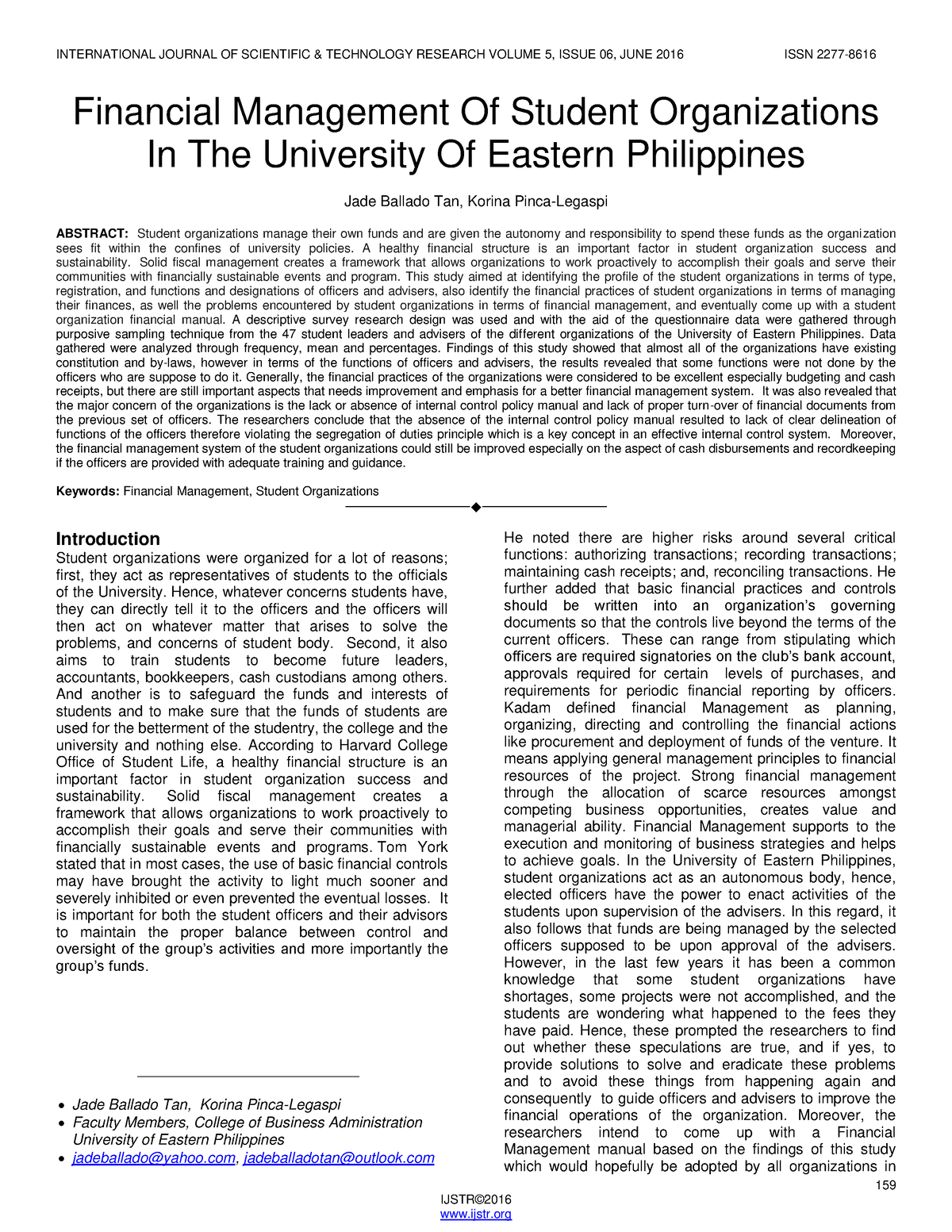 research about financial management in the philippines