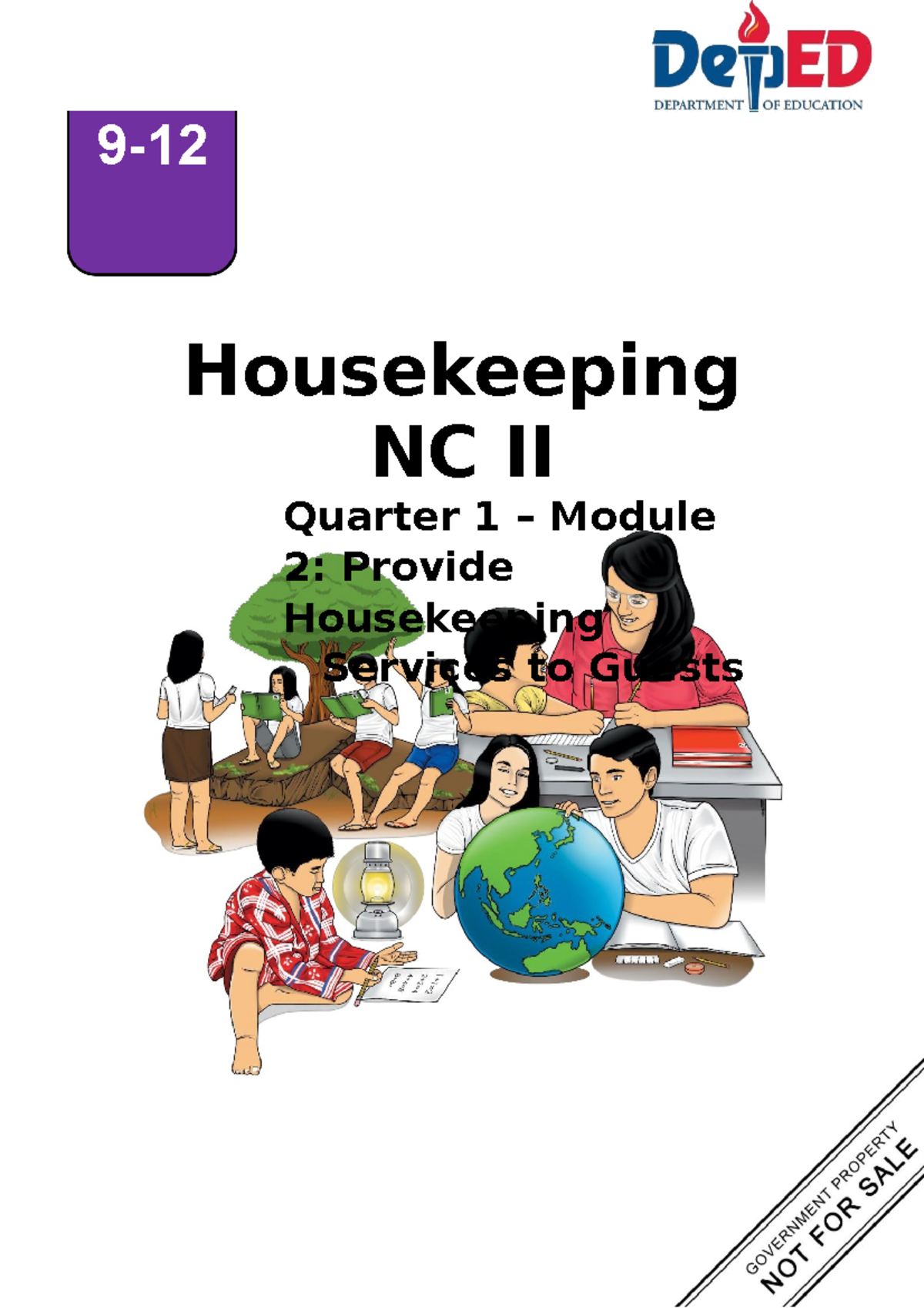 Housekeeping M2 - business - 9- Housekeeping NC II ####### Quarter 1 ...
