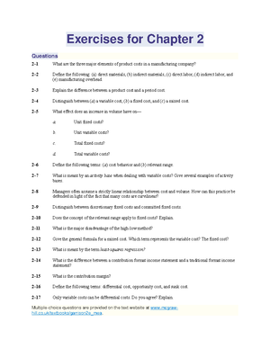 Chapter 2 an introduction to cost terms and purposes - CHAPTER 2 AN ...