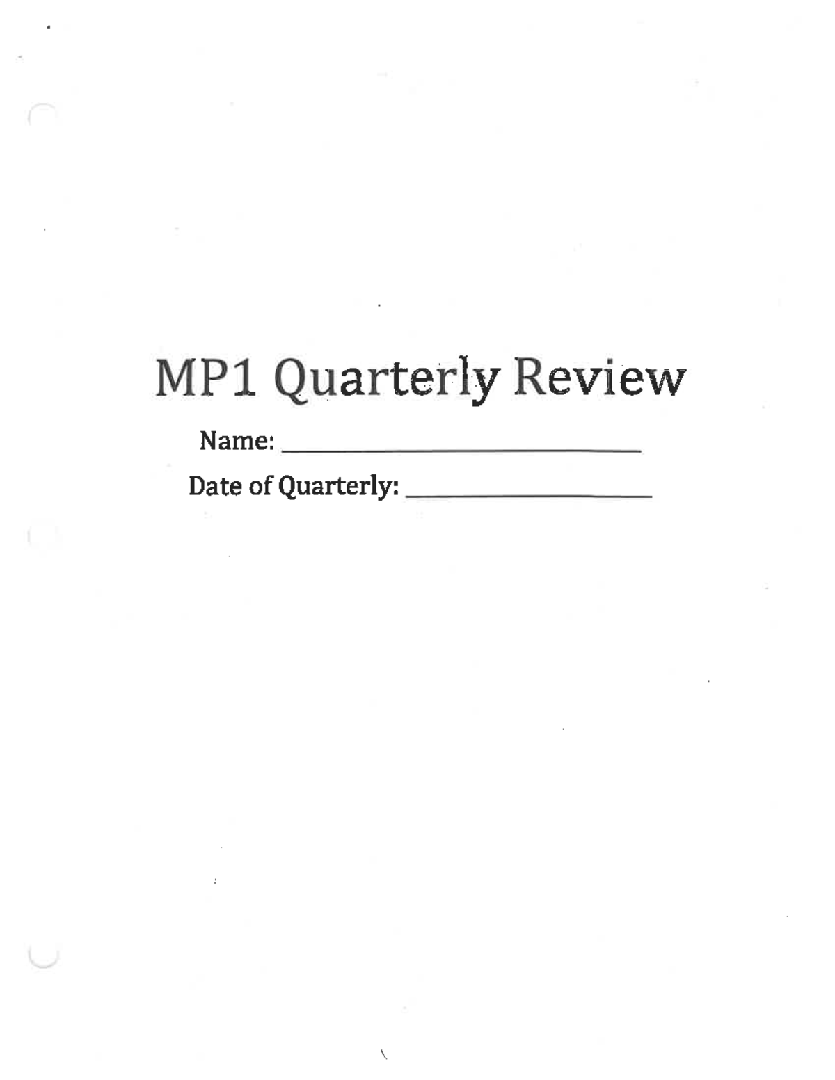 0 Quarterly Review Packet with Answer KEYS math 7 1 - Math026 - Studocu