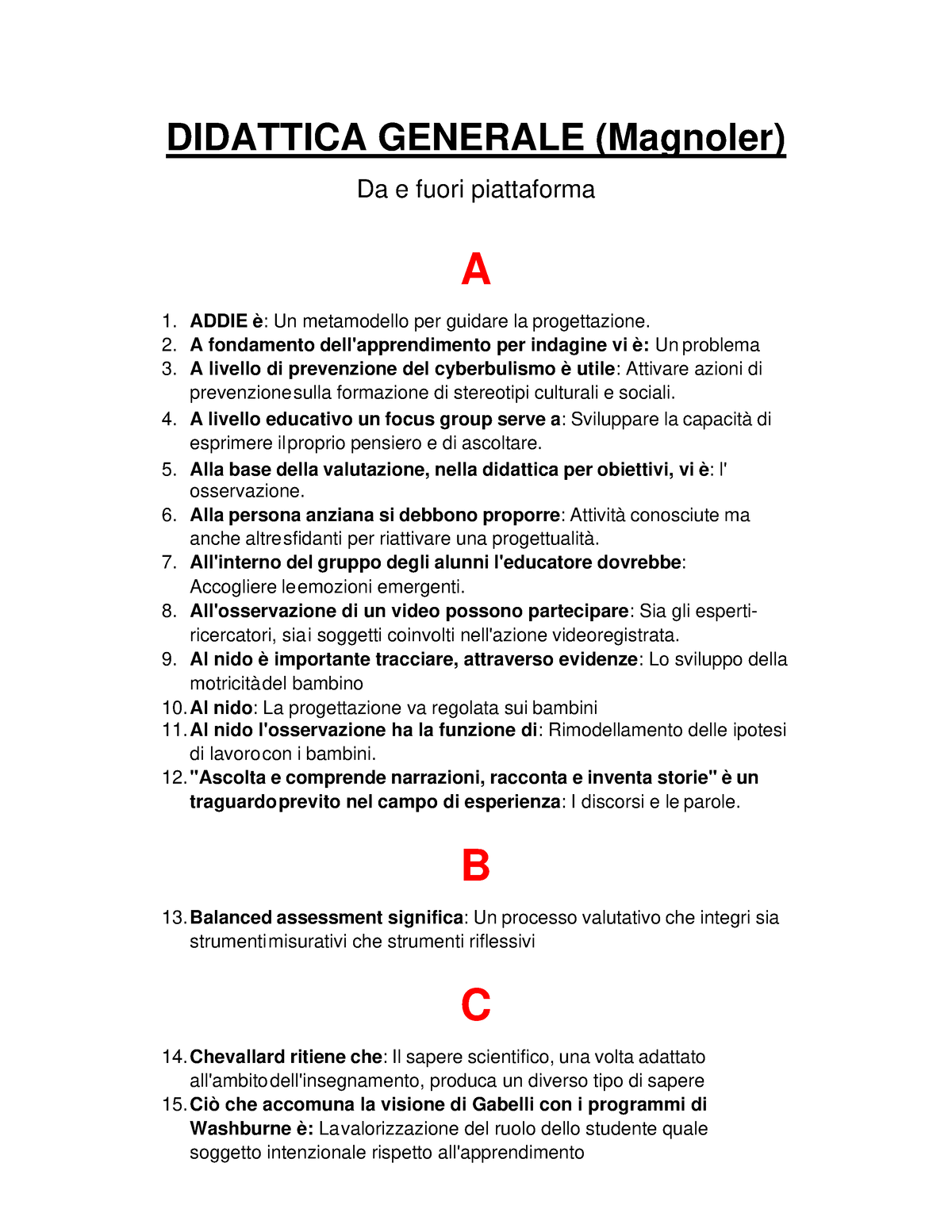 metodo analogico: 15. Diario di bordo classe prima