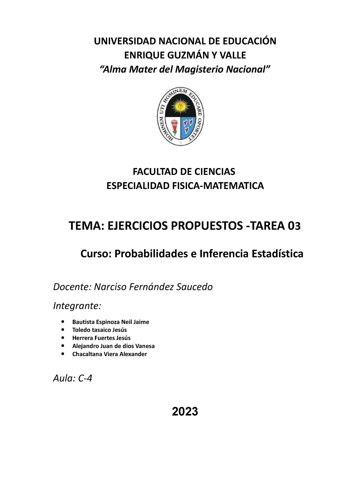 Ejercicios Resueltos De Probabilidades B - UNIVERSIDAD NACIONAL DE ...