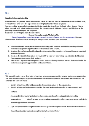 Sitxfin 003 Assessment 1 -Short Answers - Assessment Tasks And ...