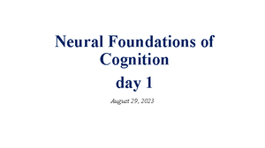 Test 4 Cog Psych Lecture Notes - 10/27 – Knowledge Day 1 Categories ...