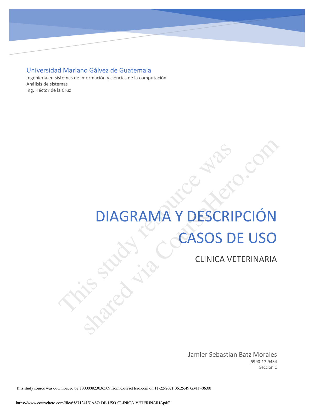 Caso De Uso Clinica Veterinaria Ii Diagrama Y Descripci”n Casos De Uso Clinica Veterinaria