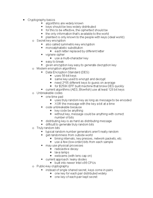 Security in computer - Lecture notes 7