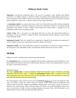 Intro to Psychology Exam #1 Study Guide - ★ A theory is a well ...