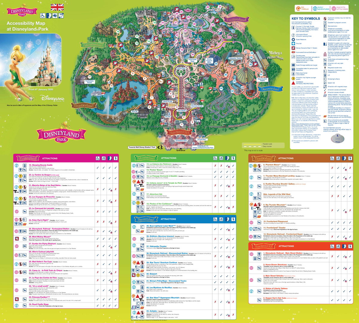 Historia del lugar conocido como Disneyland Park - From 6th January ...