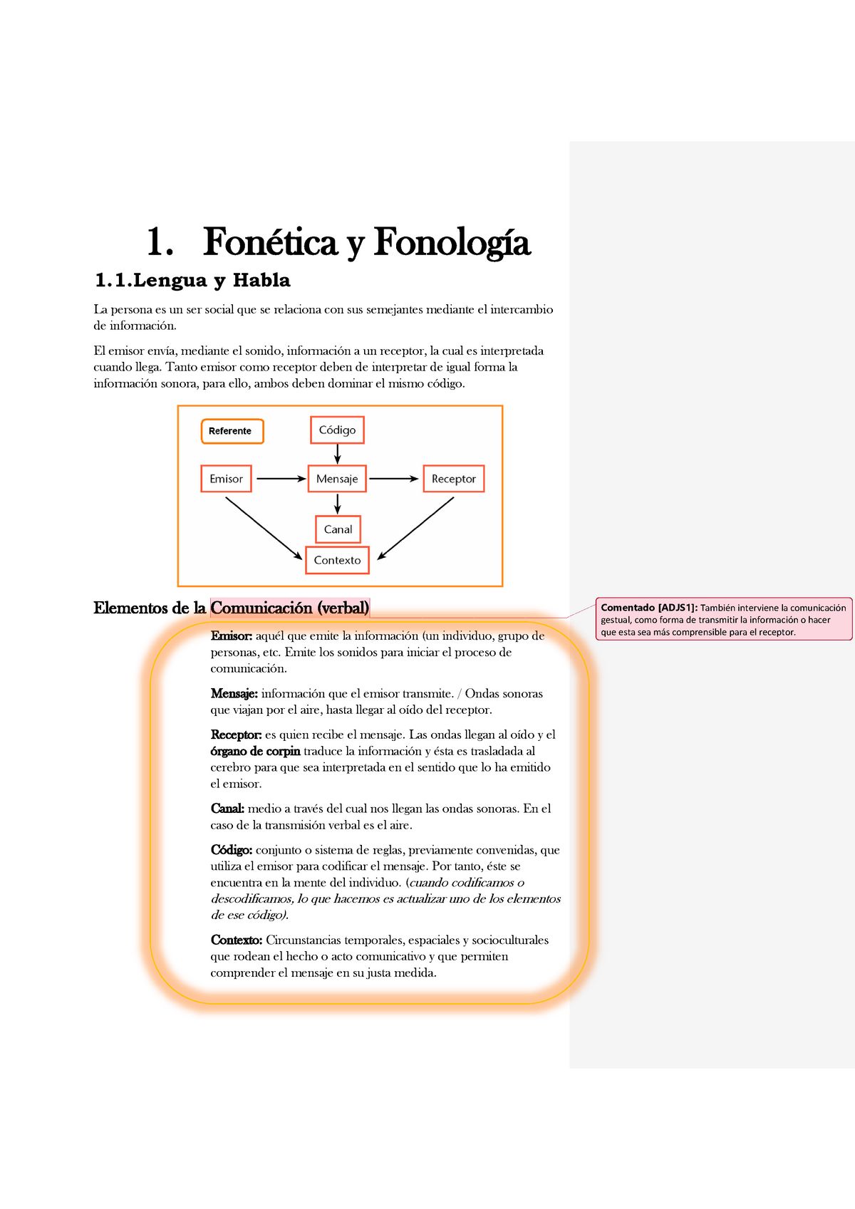 Fonética Y Fonología Apuntes De Segundo De Carrera 1 Fonética Y Fonología 11 Y Habla La 1180