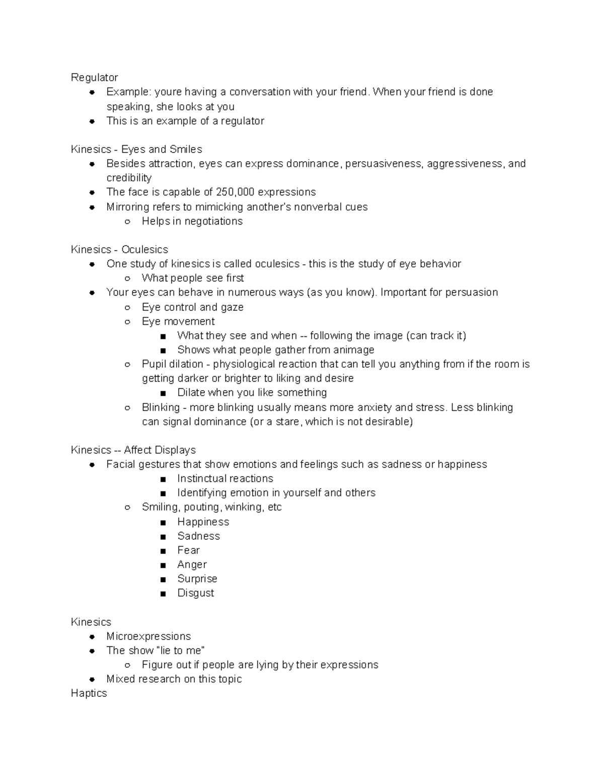 COMM 3100 Lecture Notes Regulator Example youre having a