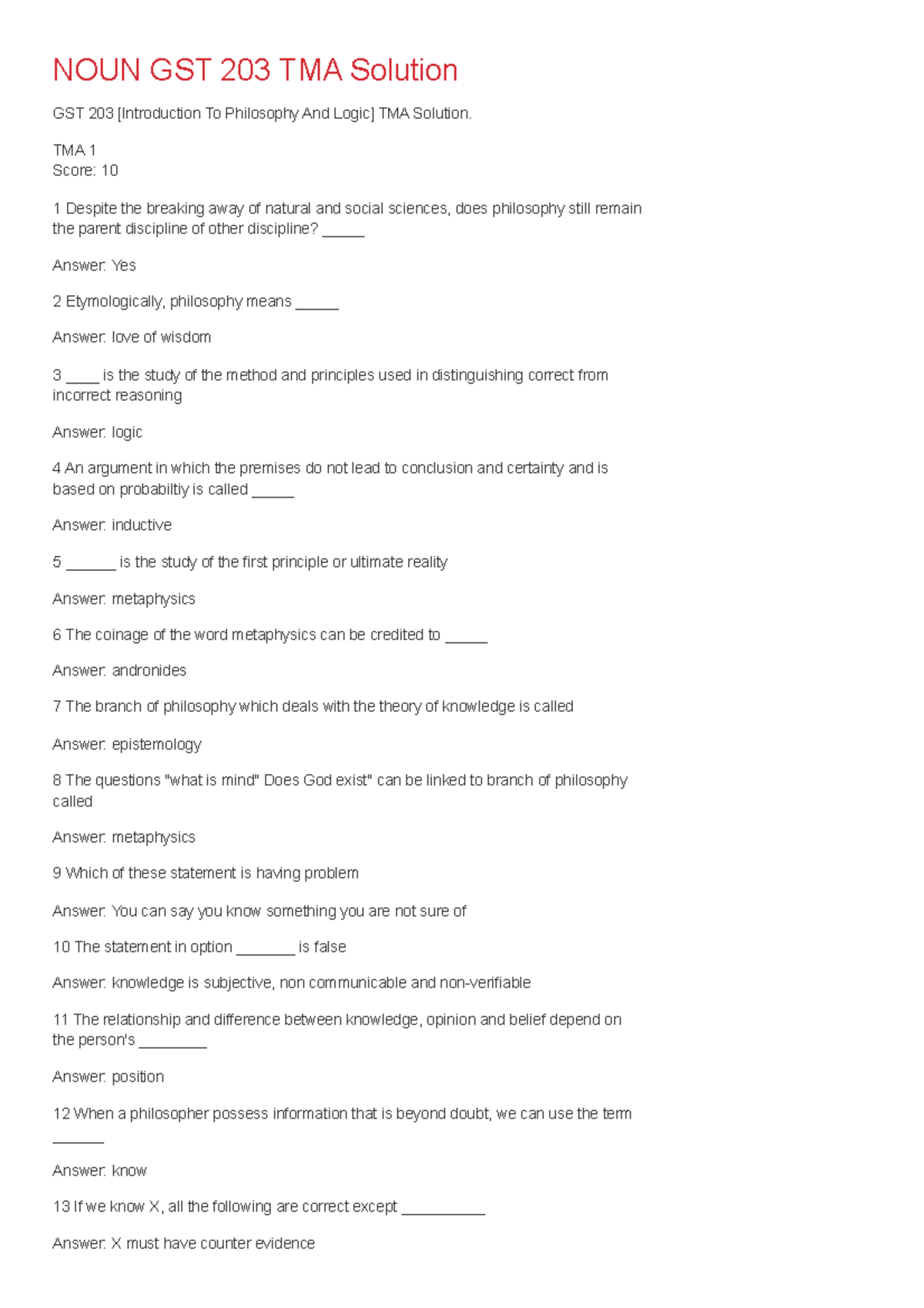 noun gst 203 introduction to logic and critical thinking