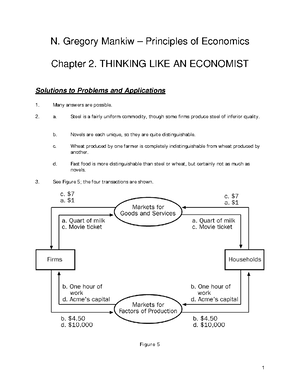 Mankiw Chapter 04Solutions Problems - N. Gregory Mankiw – Principles Of ...