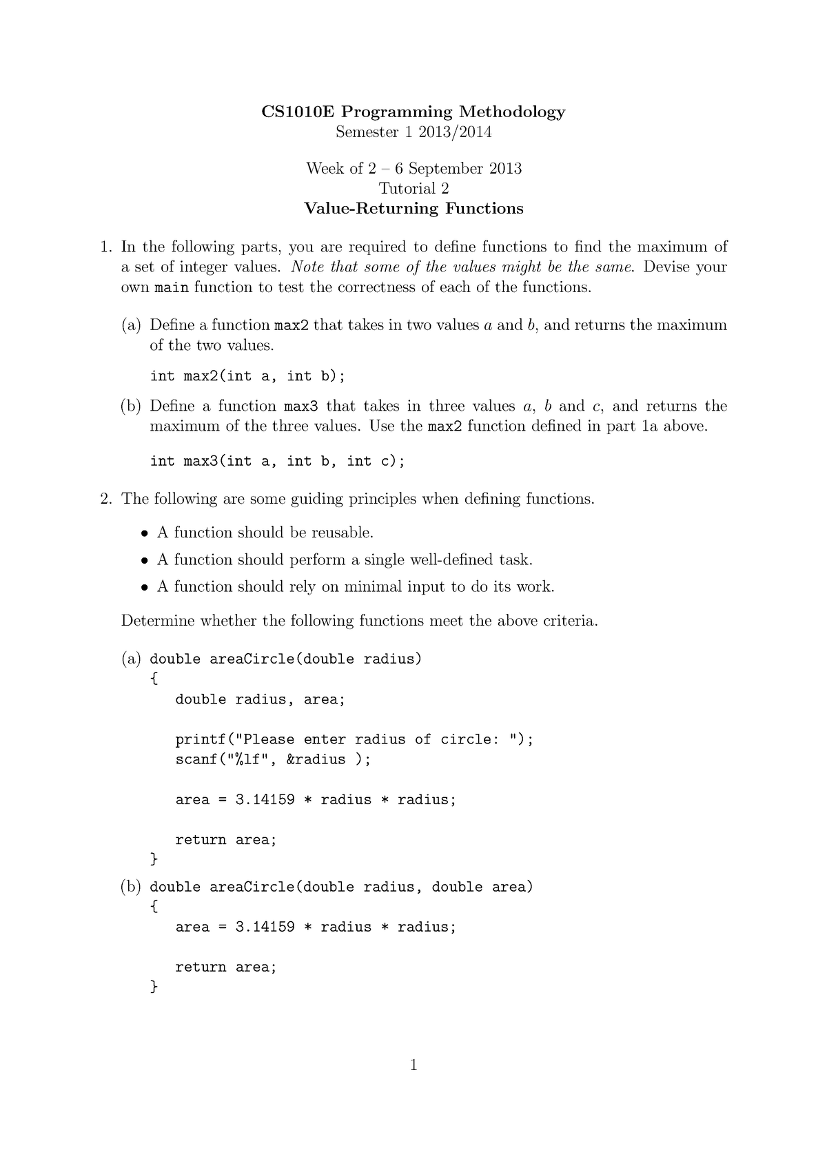 value-1-programming-c-practice-cs1010e-programming-methodology