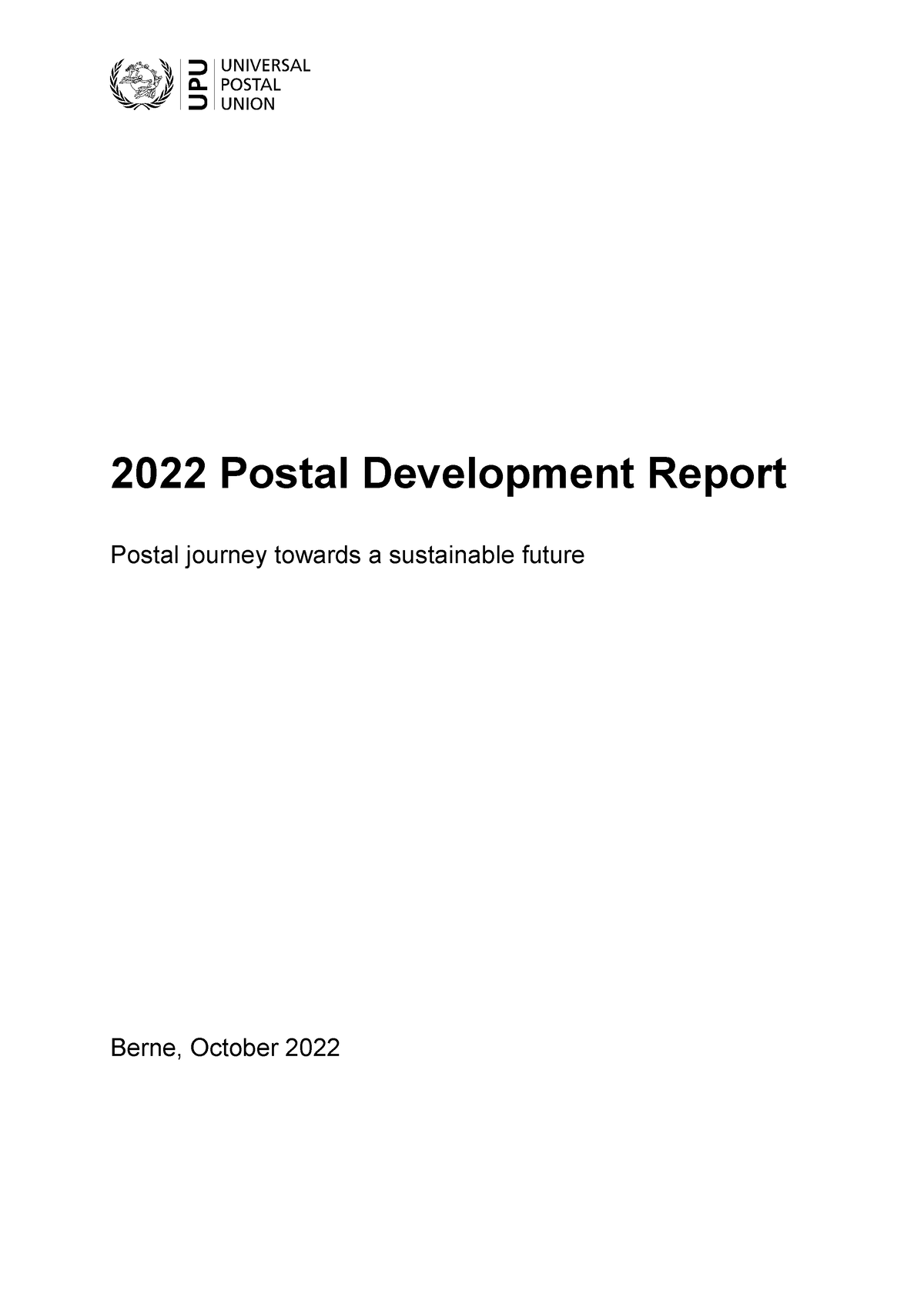 Reports and Documents 12102022000 Postal Development Report 2022 ...