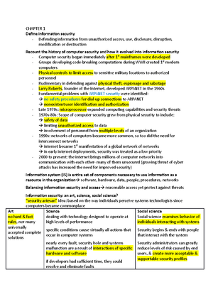 Cyber Security Lecture Notes - Cyber Security. Lecture Notes 1. INTRO ...