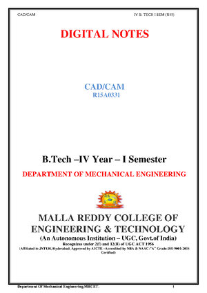 Compiler Design (R15A0512) - DIGITAL NOTES ON COMPILER DESIGN B III ...