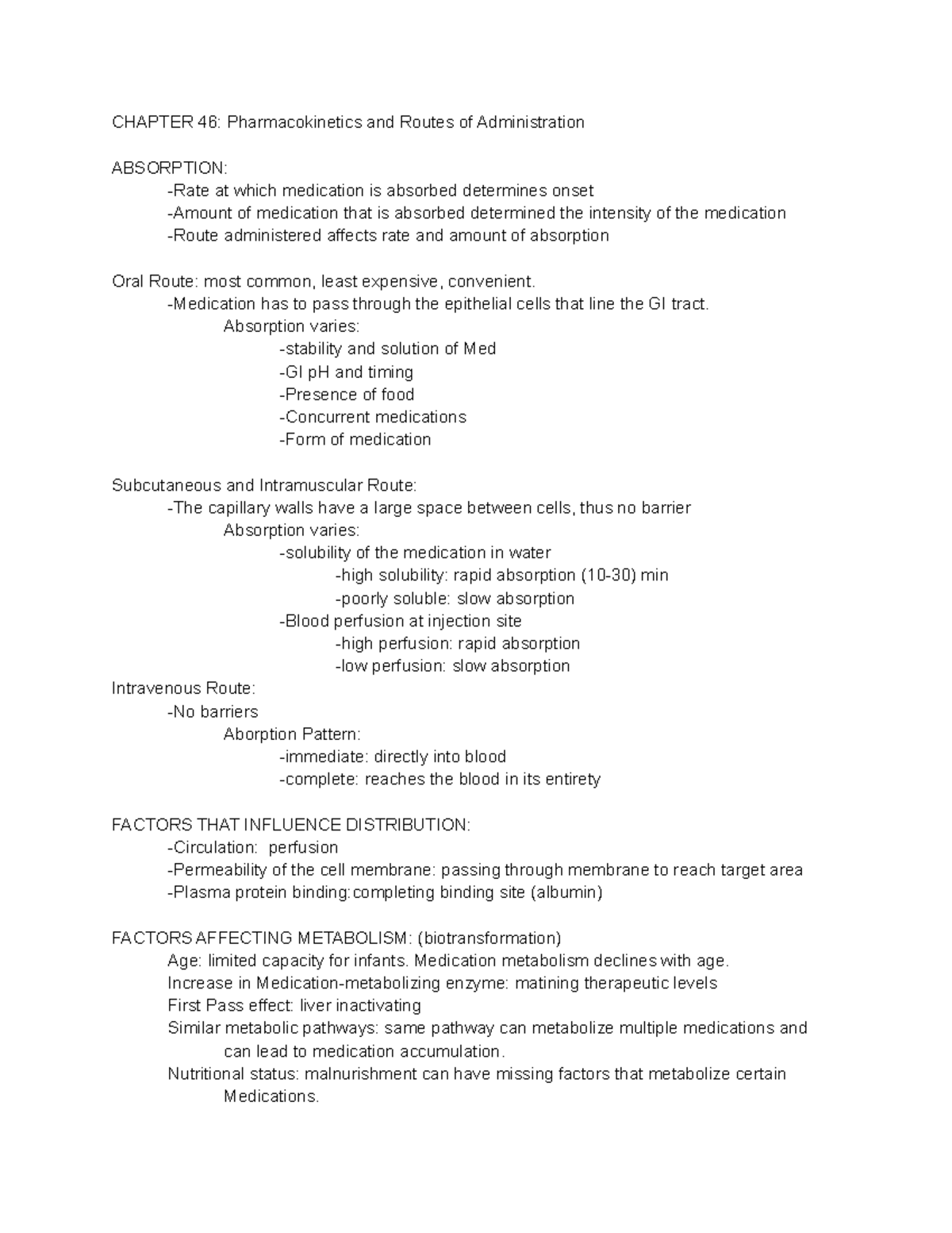 ati-fundamentals-of-nursing-reading-chapter-46-pharmacokinetics-and