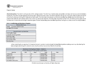 Lab 11 Combination Training - EXS-250L Lab 11: Combination Training ...