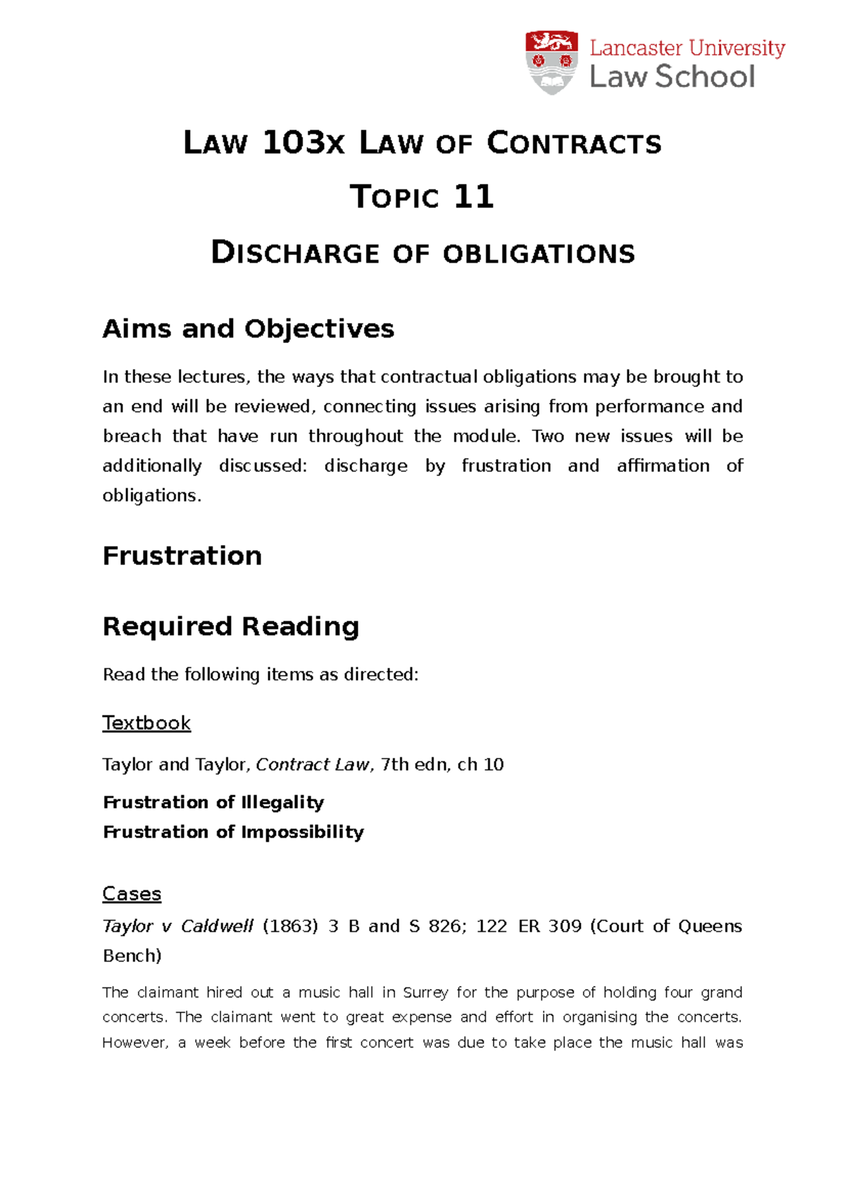 topic-11-contract-law-discharge-of-obligations-summaries-law-103-x