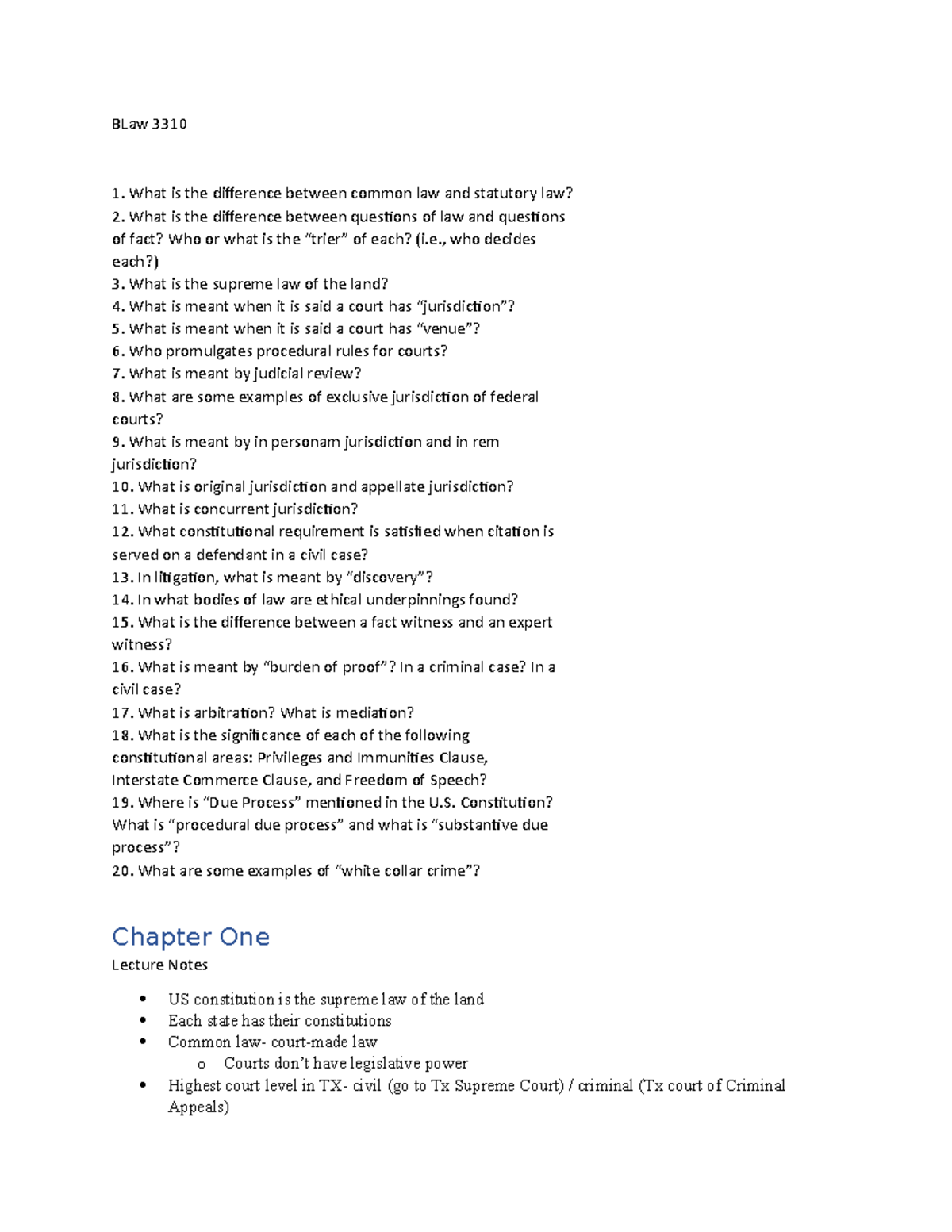 unit1notes-blaw-dowdy-blaw-3310-what-is-the-difference-between