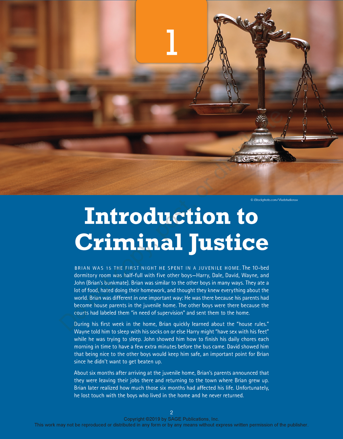 90113 Chapter 1 Introduction To Criminal Justice - 2 2 1 Introduction ...