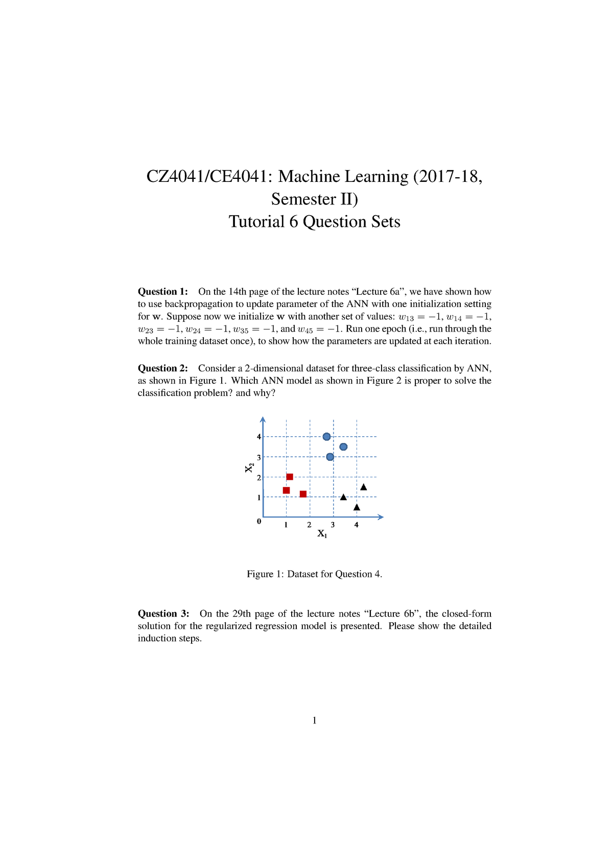 Tutorial 6 Questions - CZ4041/CE4041: Machine Learning (2017-18 ...