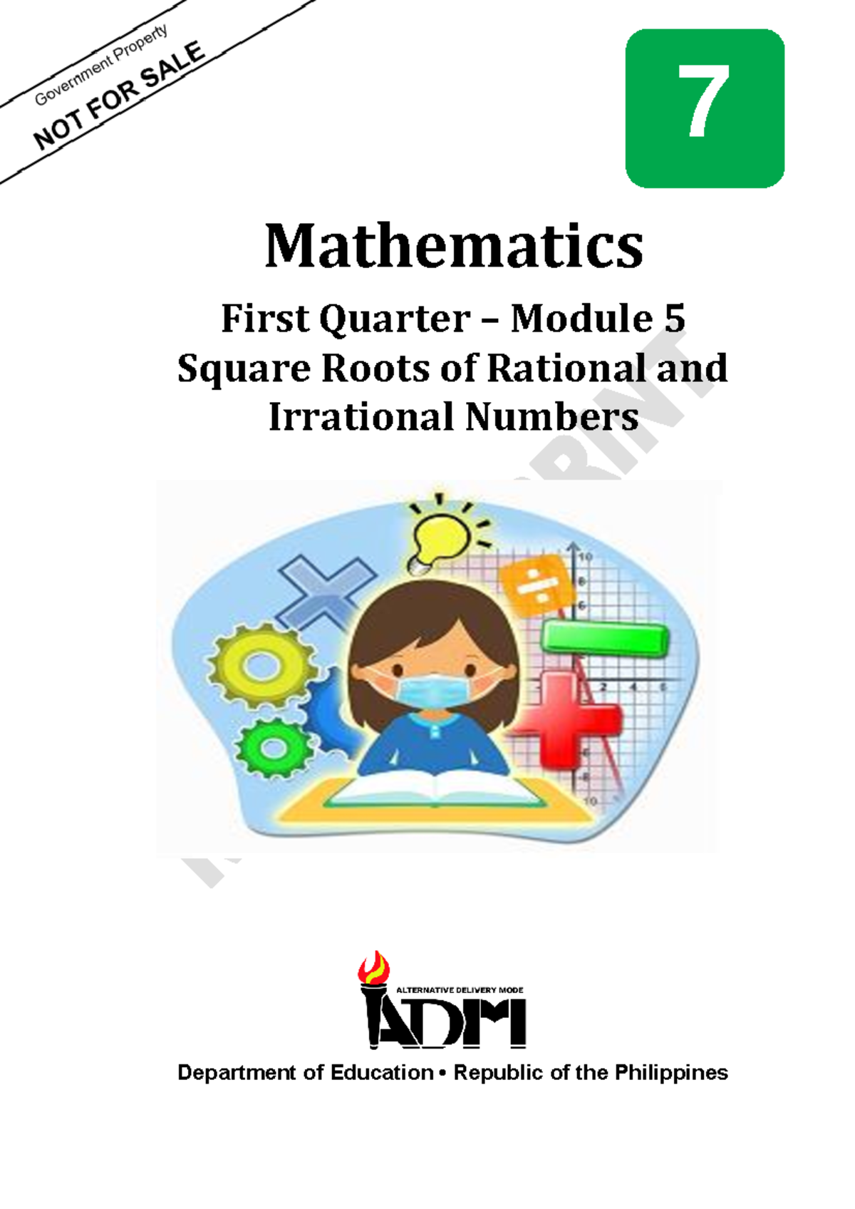 Mathematics Q Mod Square Roots Of Rational And Irrational Numbers V For Validation Studocu