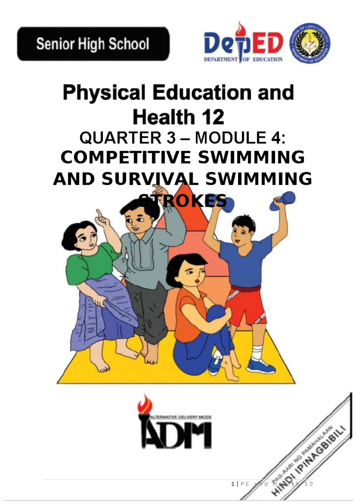 PE12 Q3 W4 1 - Physical Education 4 Modules - QUARTER 3 – MODULE 4 ...