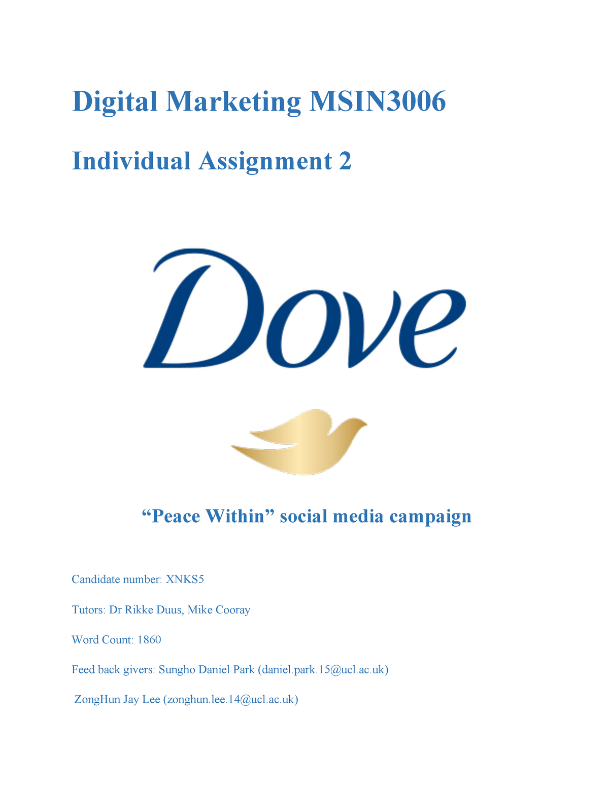 digital marketing assignment 2