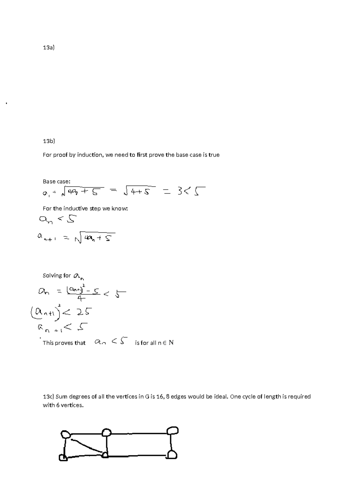 CS 120 exam - Computer Science 120 Mathematics for Computer Science ...