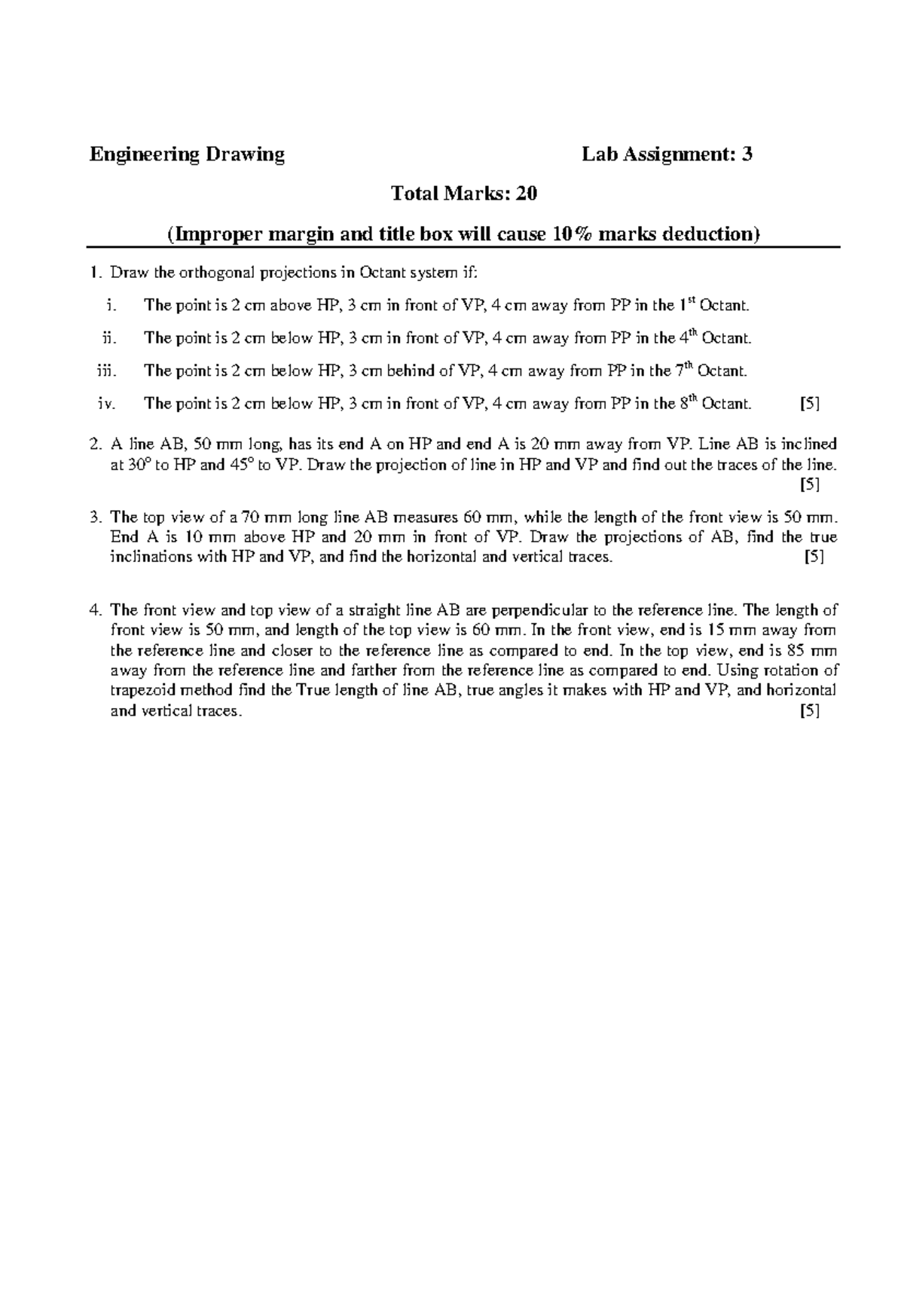 ED Lab Assignment 03 - Labs For Engineering Design Course - Engineering ...