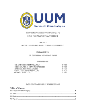 Bonia organizational discount structure