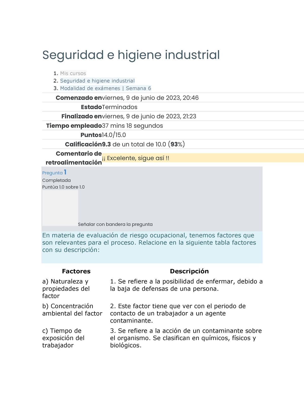 Seguridad E Higiene Industrial S5-6 - Seguridad E Higiene Industrial 1 ...