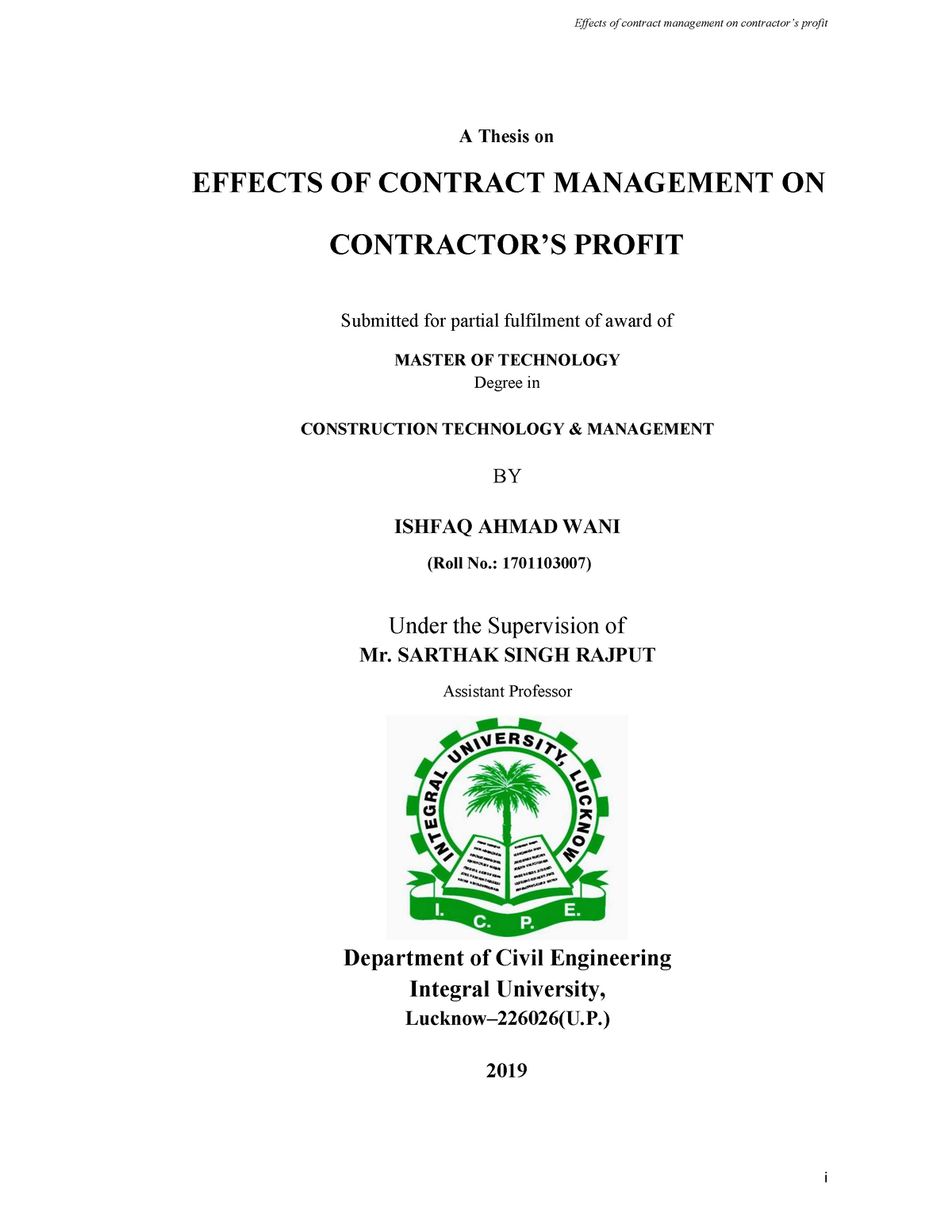 thesis in contract management