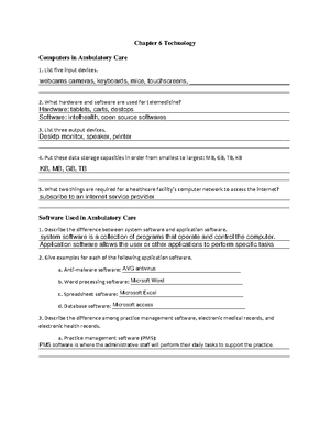 Week 2 Assignment Worksheet - MOA115 Medical Records And Insurance Week ...