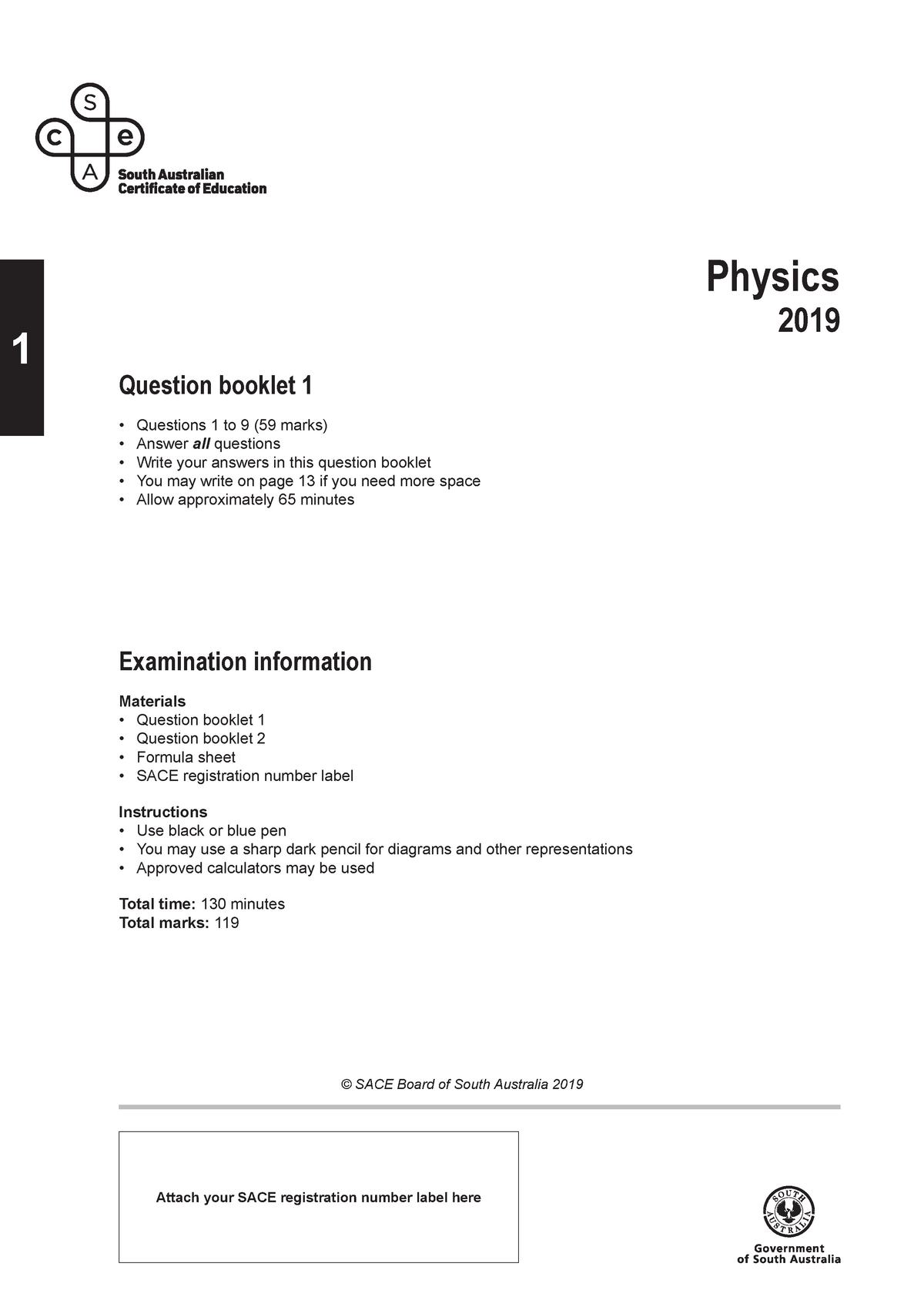 2019 physics essay paper