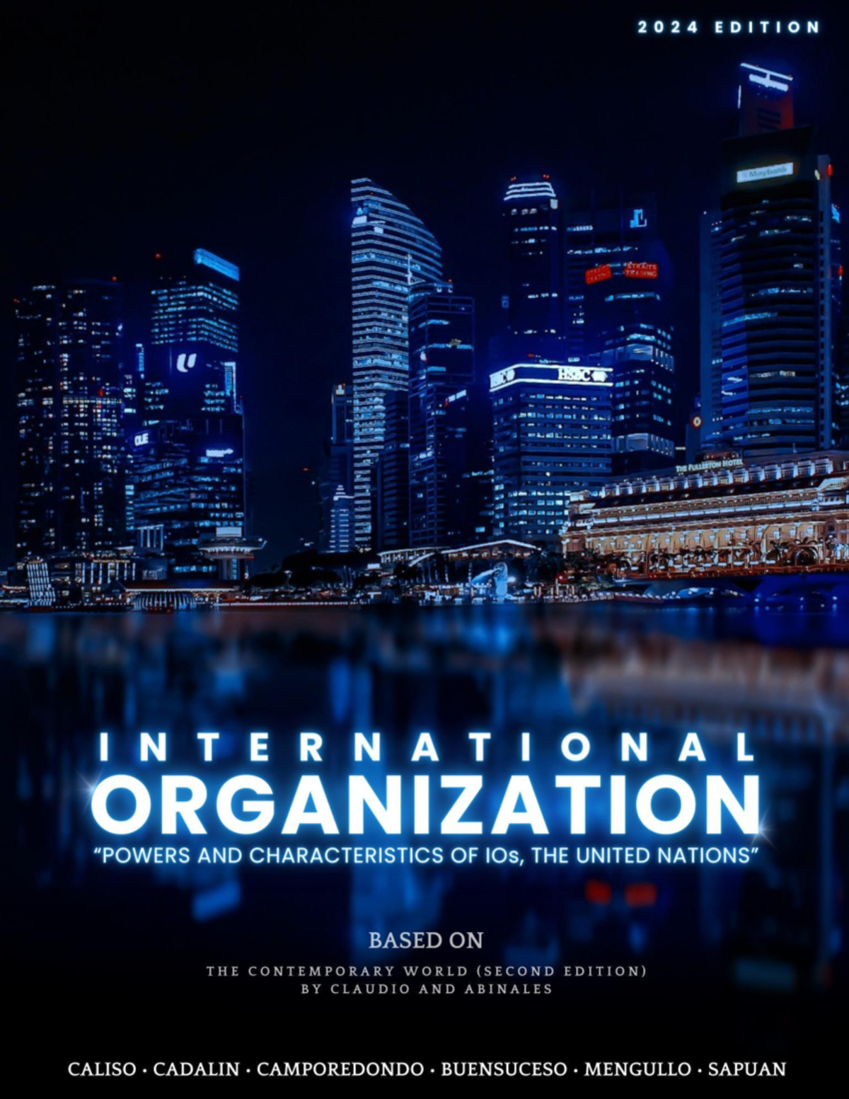 IOs-and-United-Nation-Handout - INTERNATIONAL ORGANIZATION ...