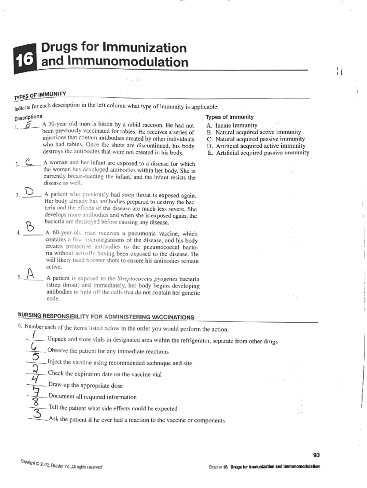 Ch16Pharm - Study guide - NURs 115 - ACC - Studocu
