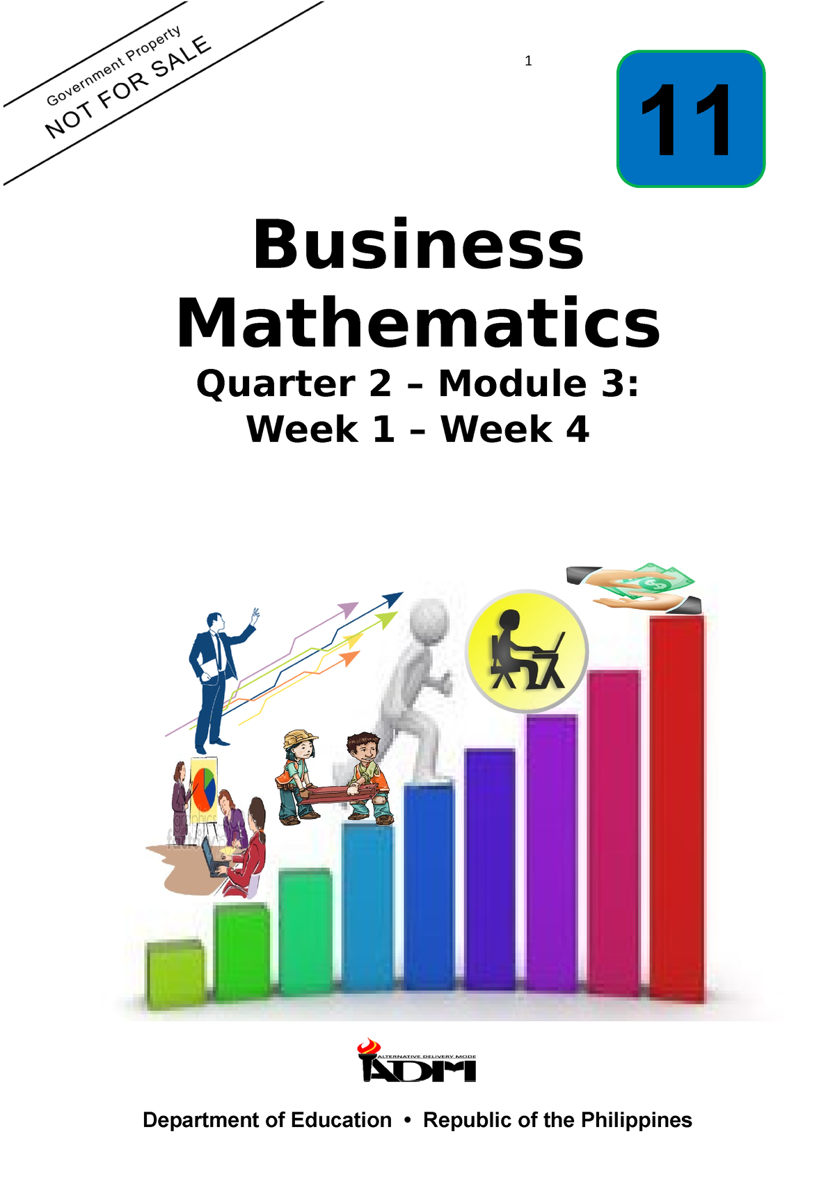 Business MATH Module Week 1 Week 4 Q2 ADM Student - Business ...